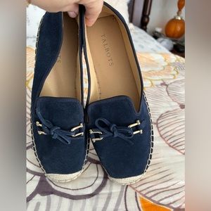 Talbots Navy espadrilles